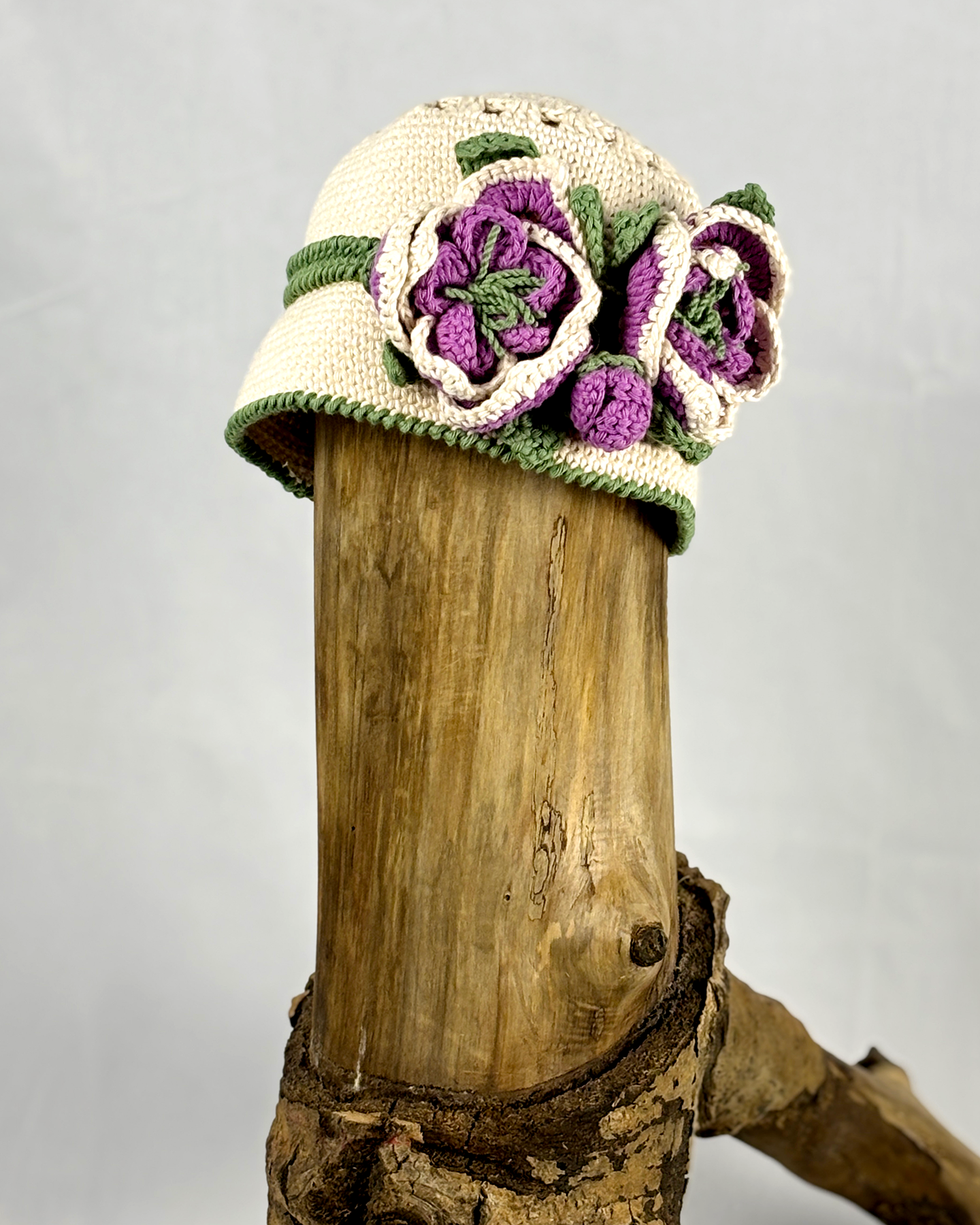 Flowered Summer Bucket Hat