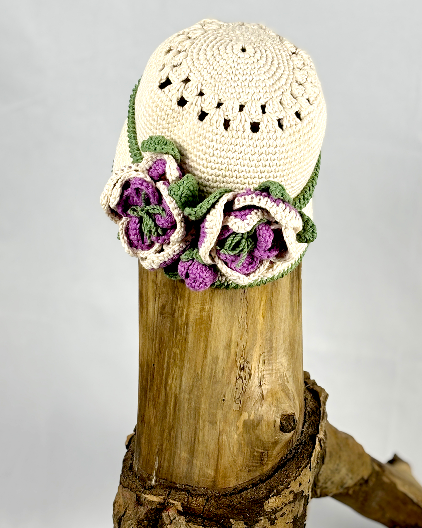 Flowered Summer Bucket Hat