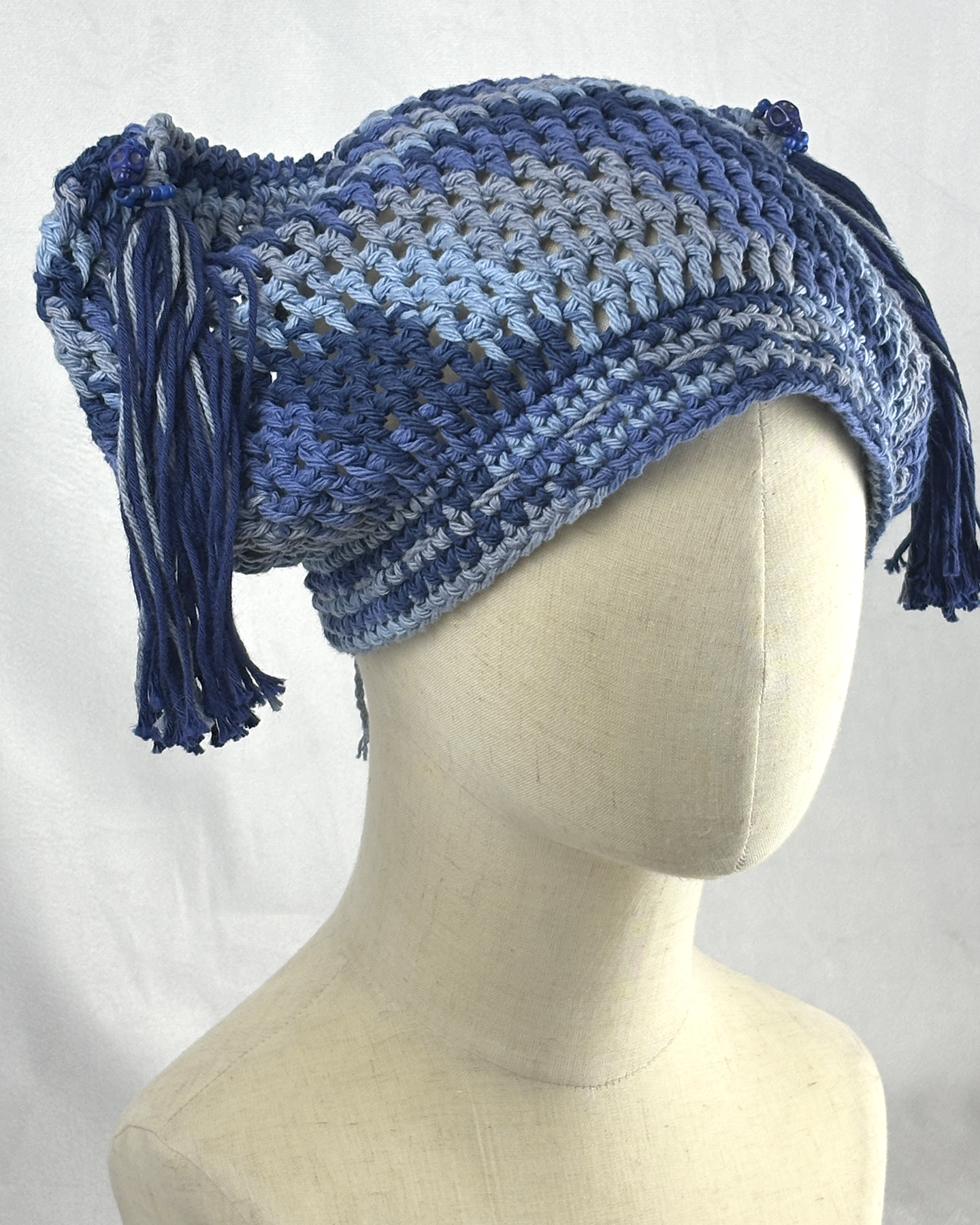 Blue Slouch Hat