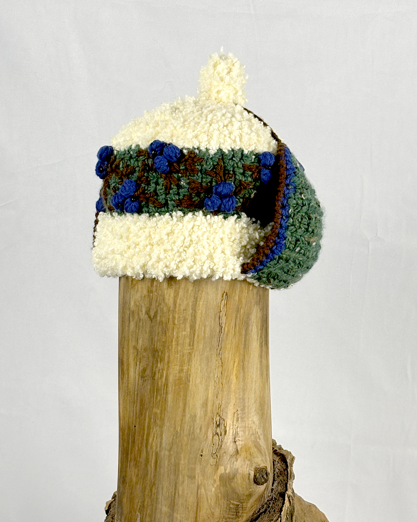 Blueberry Flapped hat