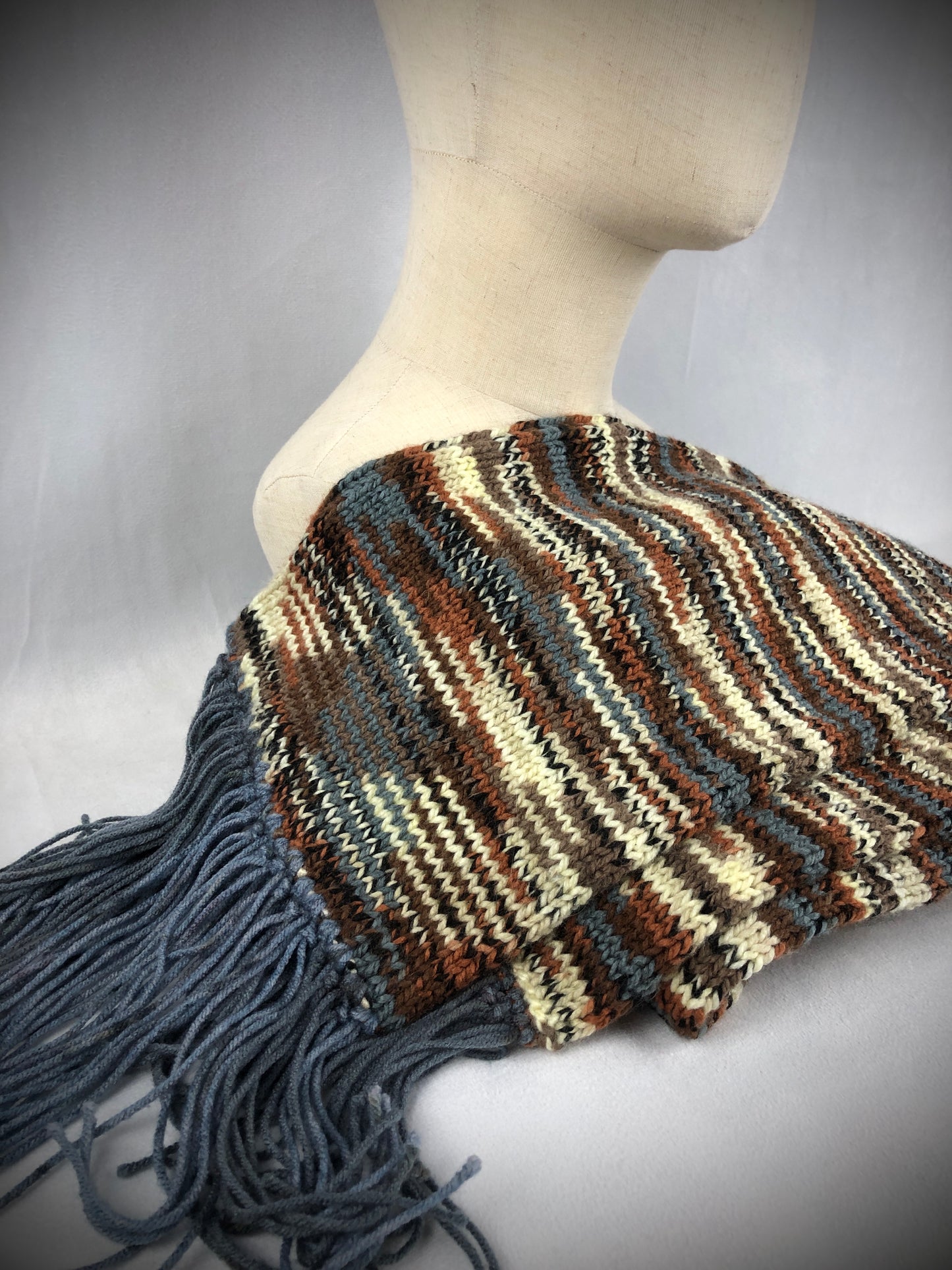 Striped scarf
