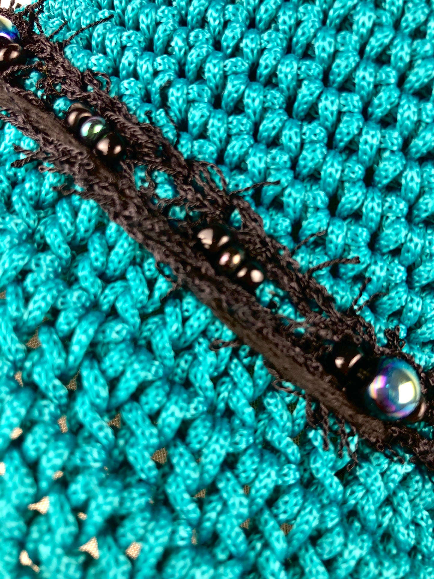 Teal bucket hat