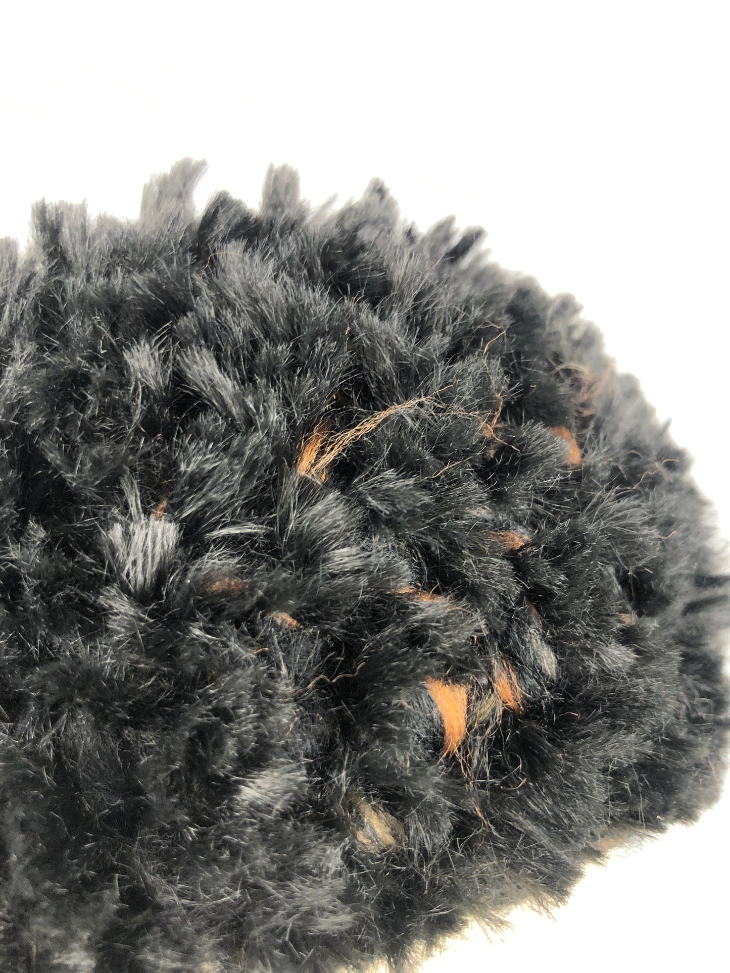 Black fuzzy headband