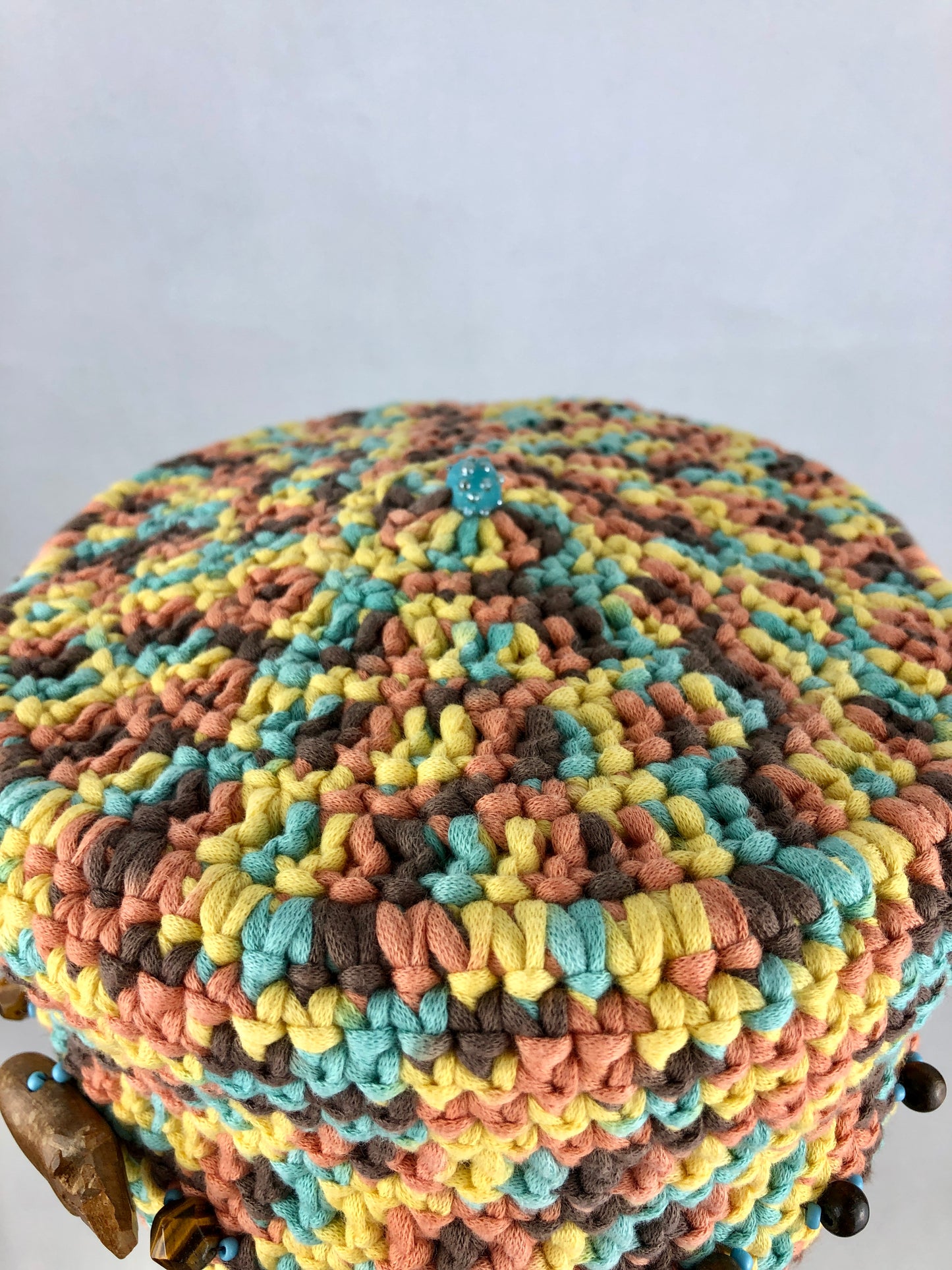 Colourful kufi hat