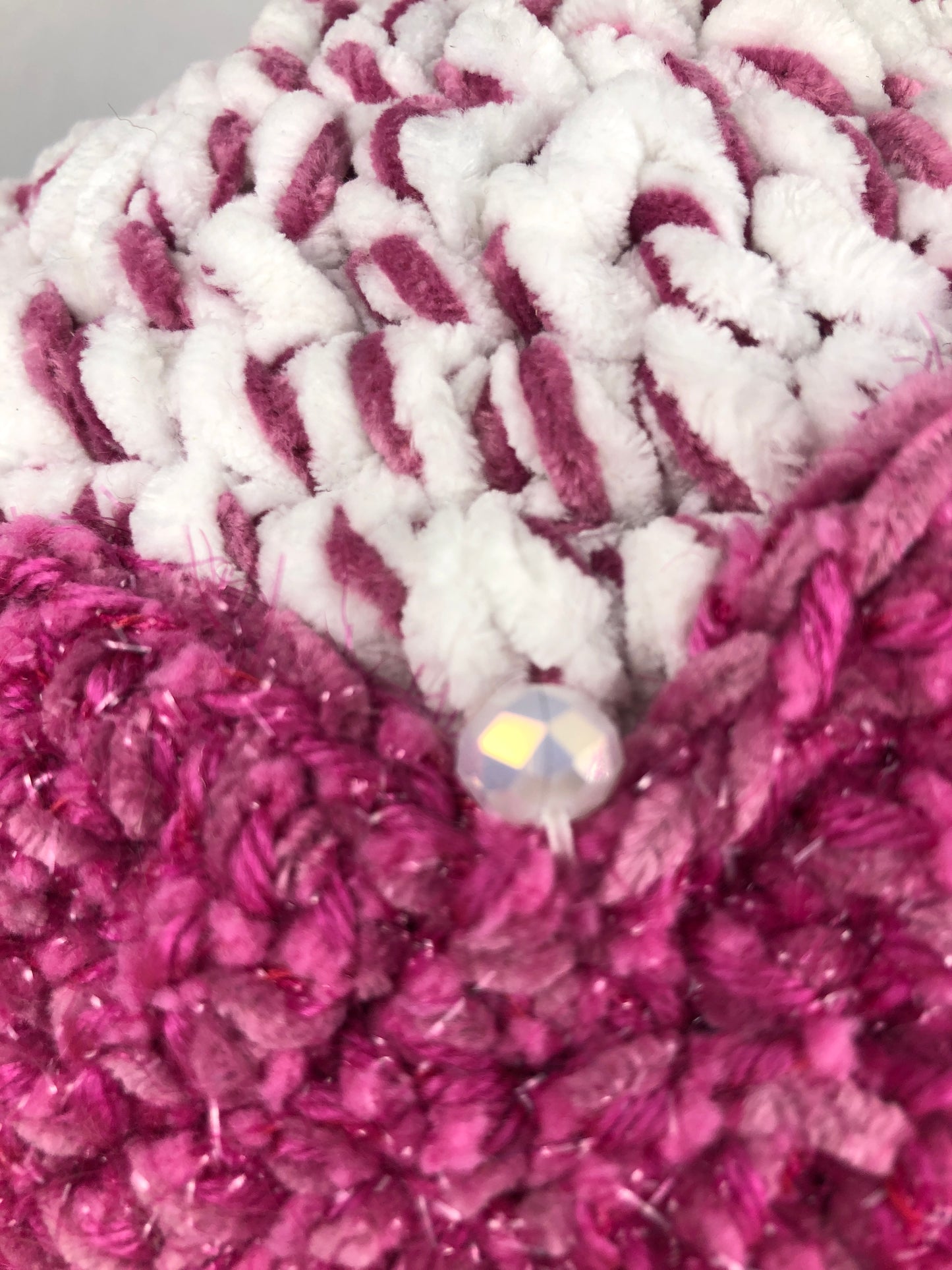 Pink heart 🩷 earflap hat