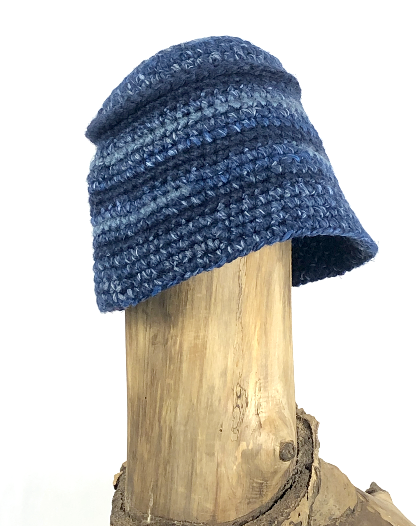 Blue Striped Bucket Hat