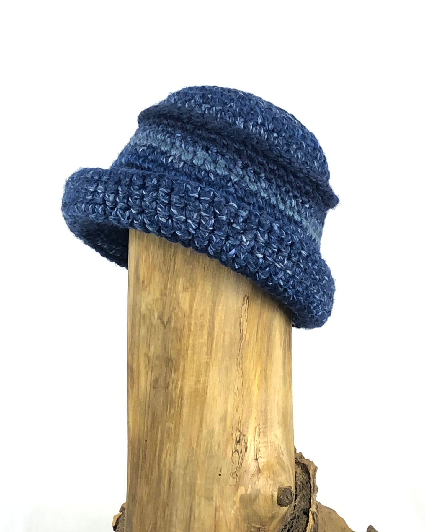 Blue Striped Bucket Hat