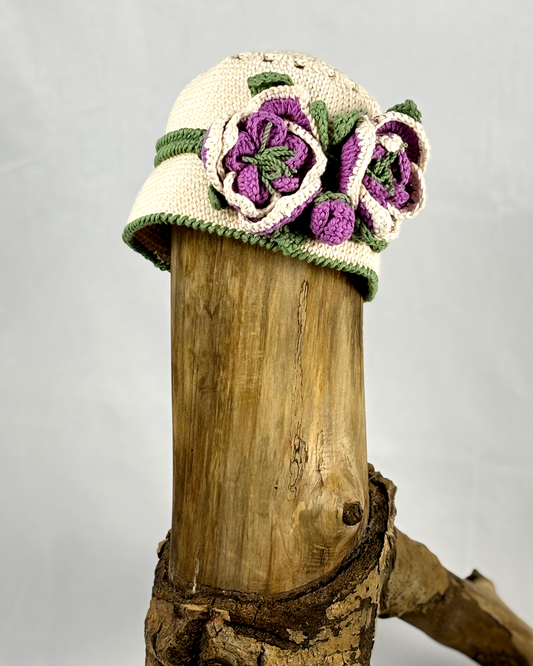 Flowered Summer Bucket Hat