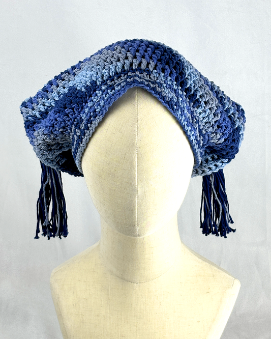 Blue Slouch Hat