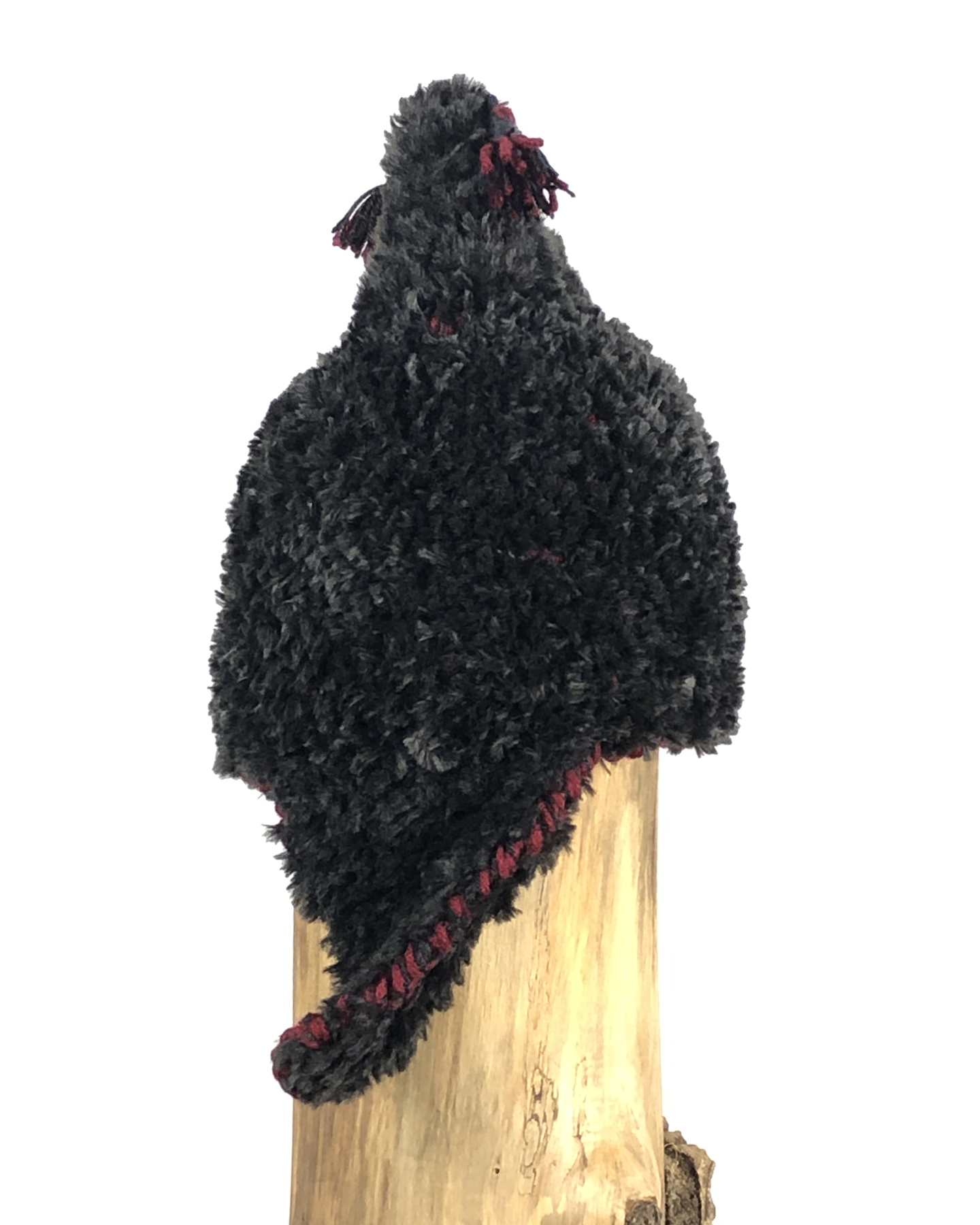 Black Eared Flapped Toque