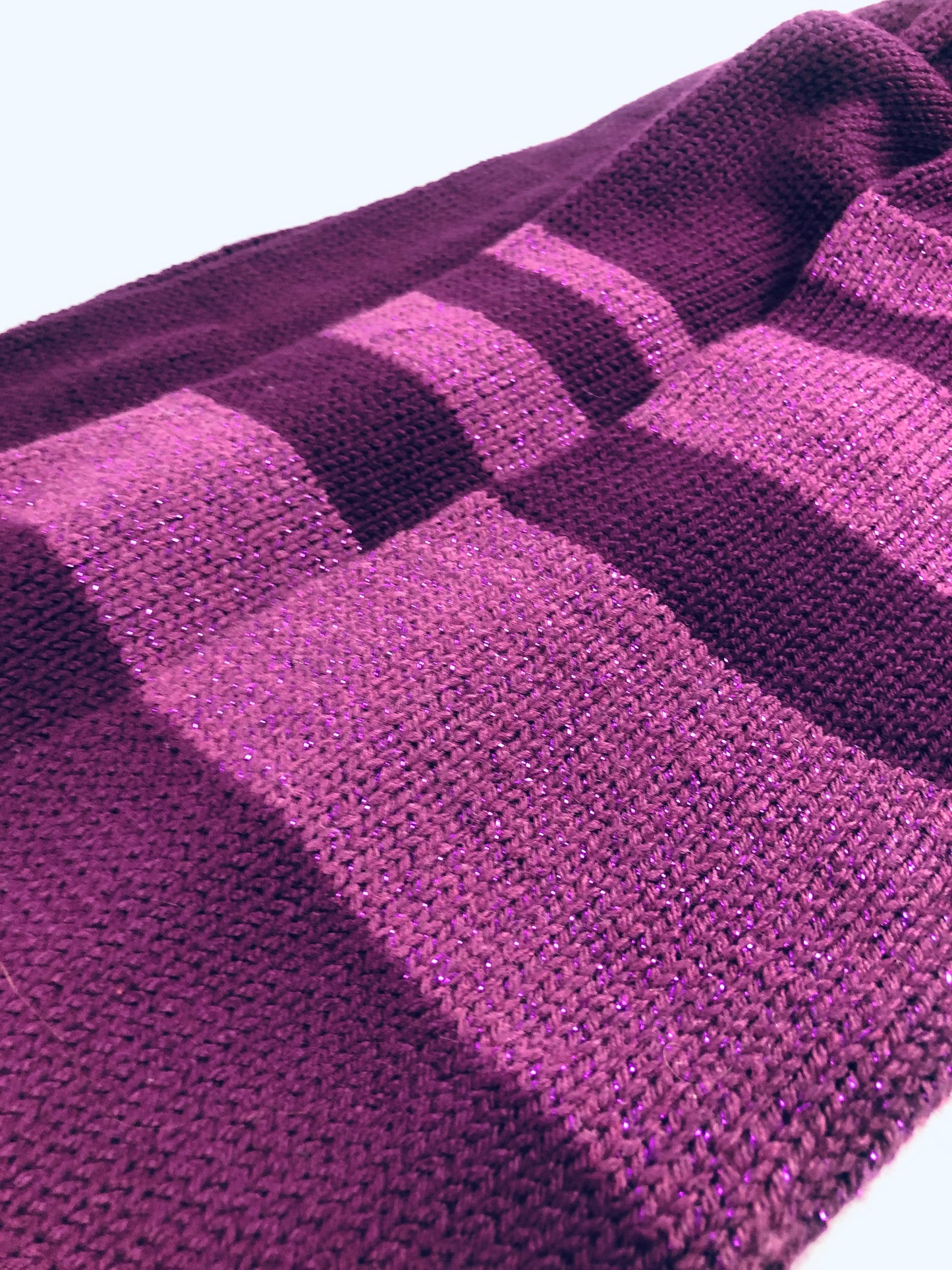 Endless purple scarf