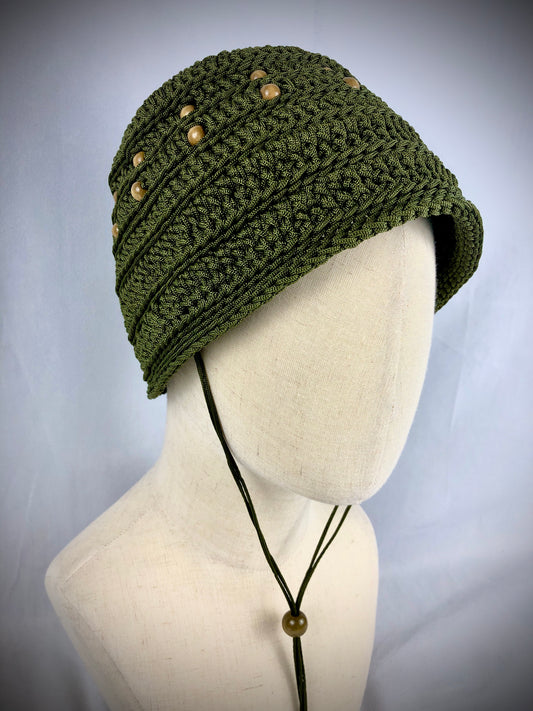 Olive bucket hat