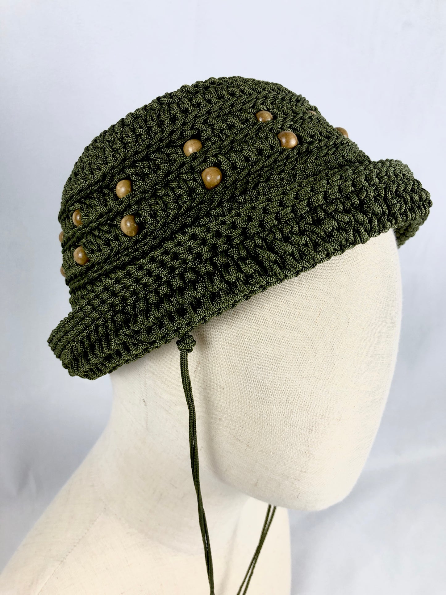 Olive bucket hat