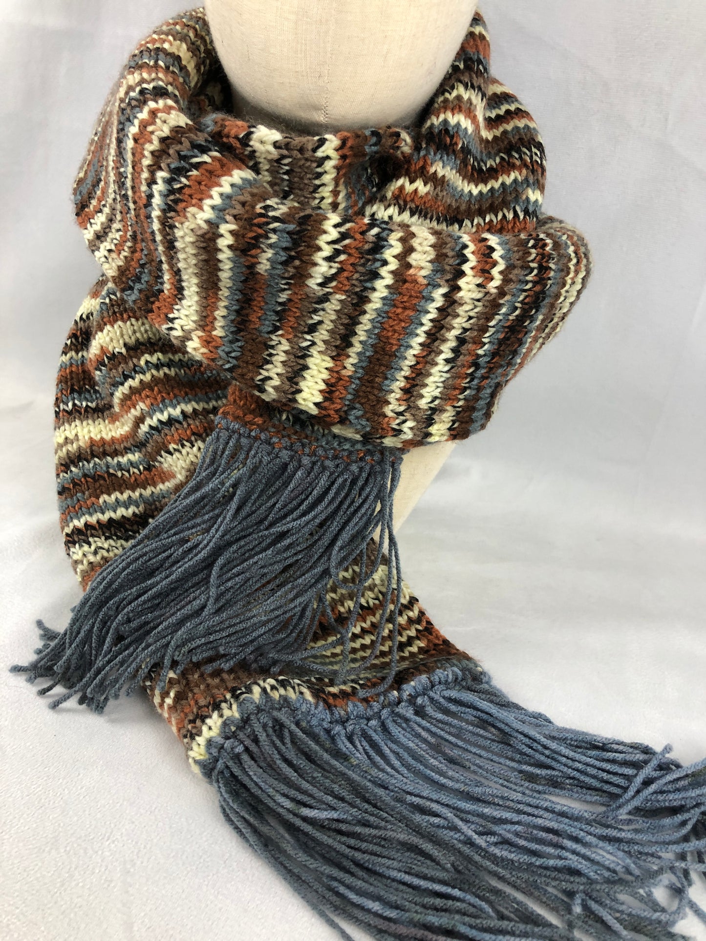 Striped scarf