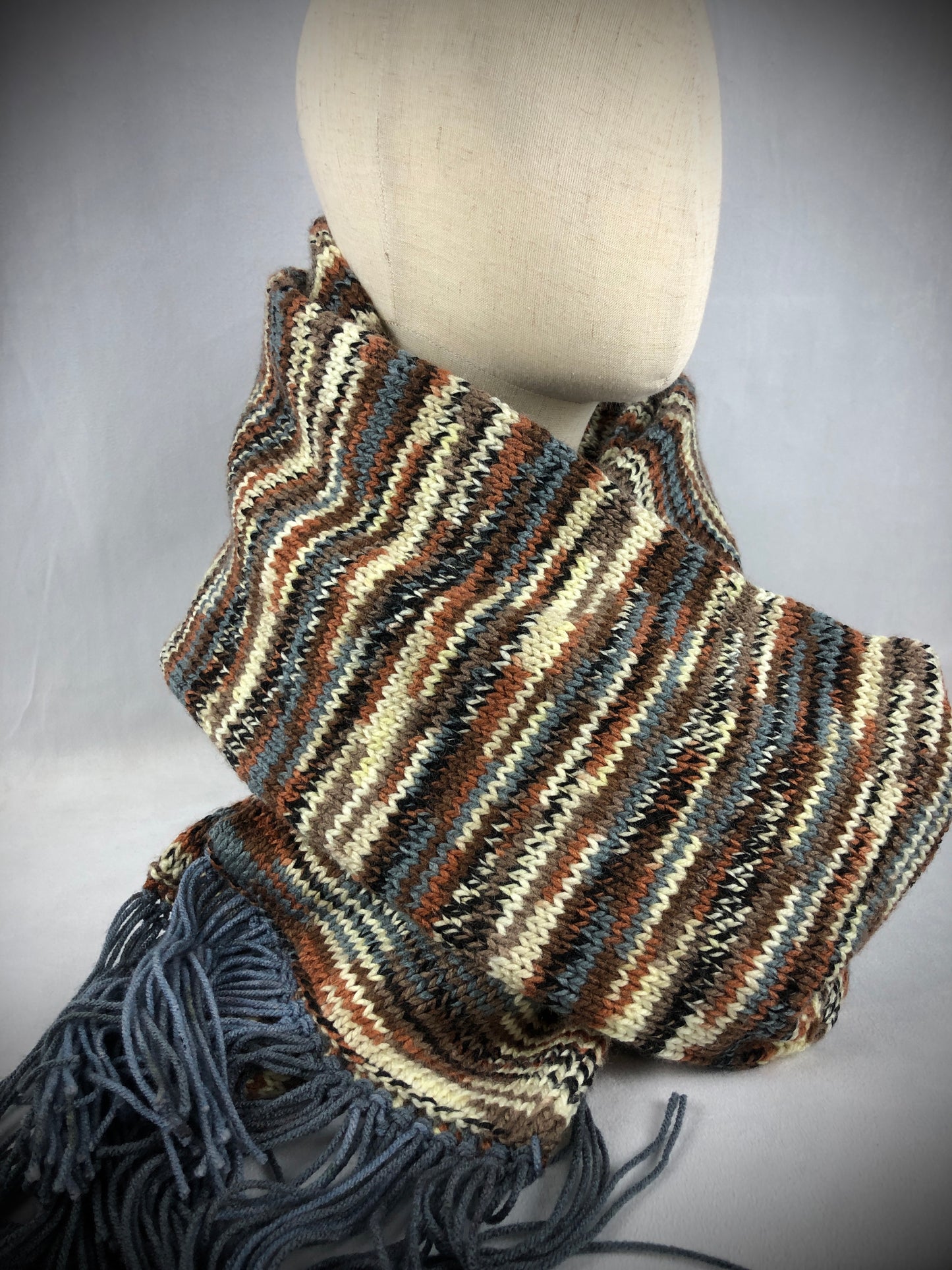 Striped scarf
