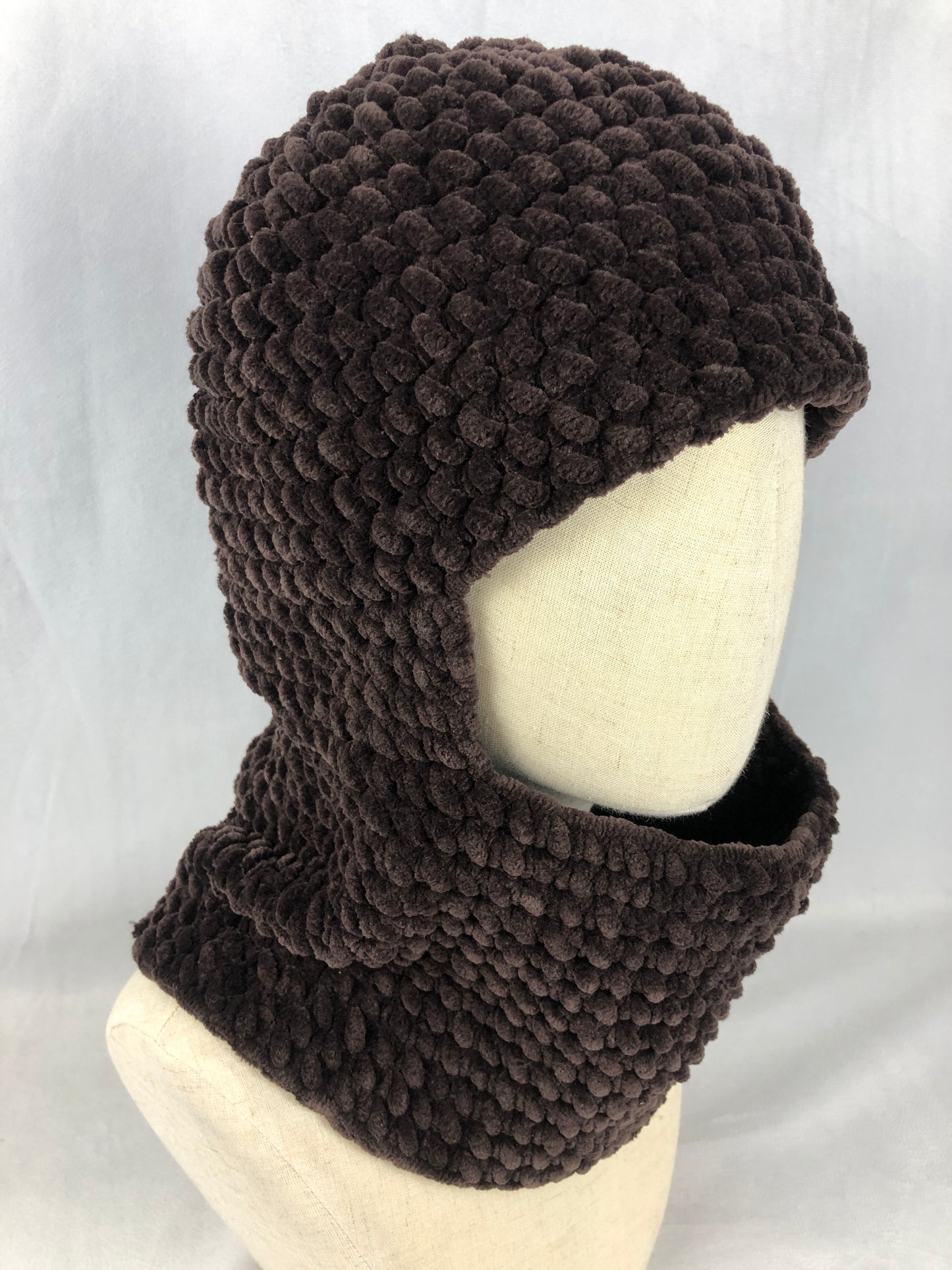 Chocolate balaclava