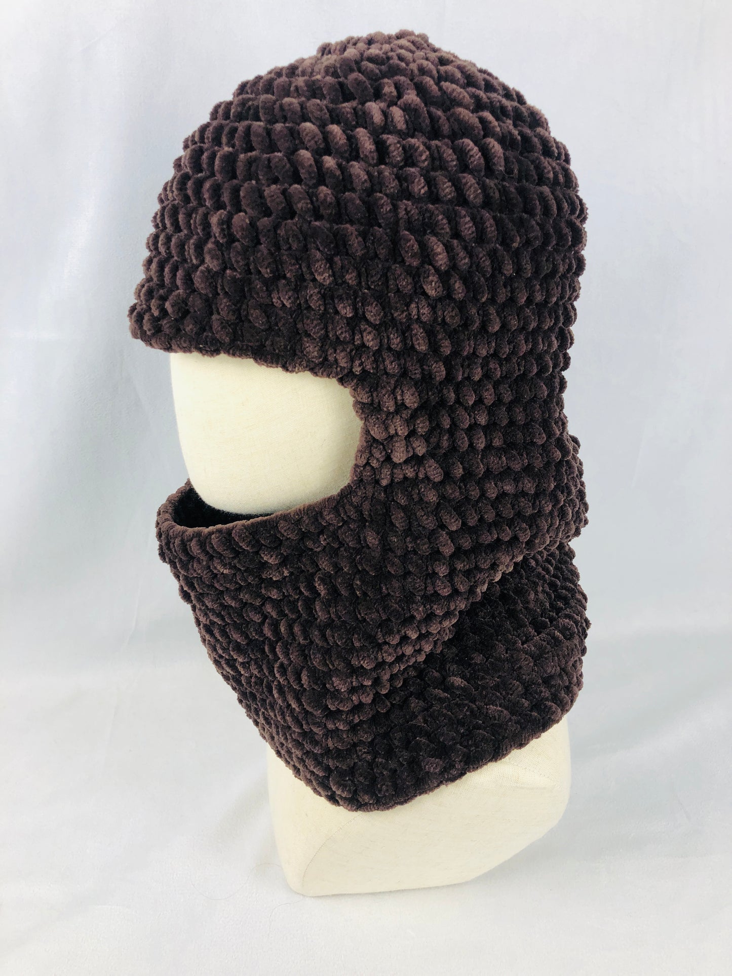 Chocolate balaclava