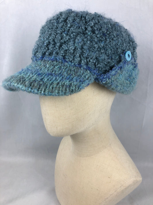 Blue flaps Ball cap