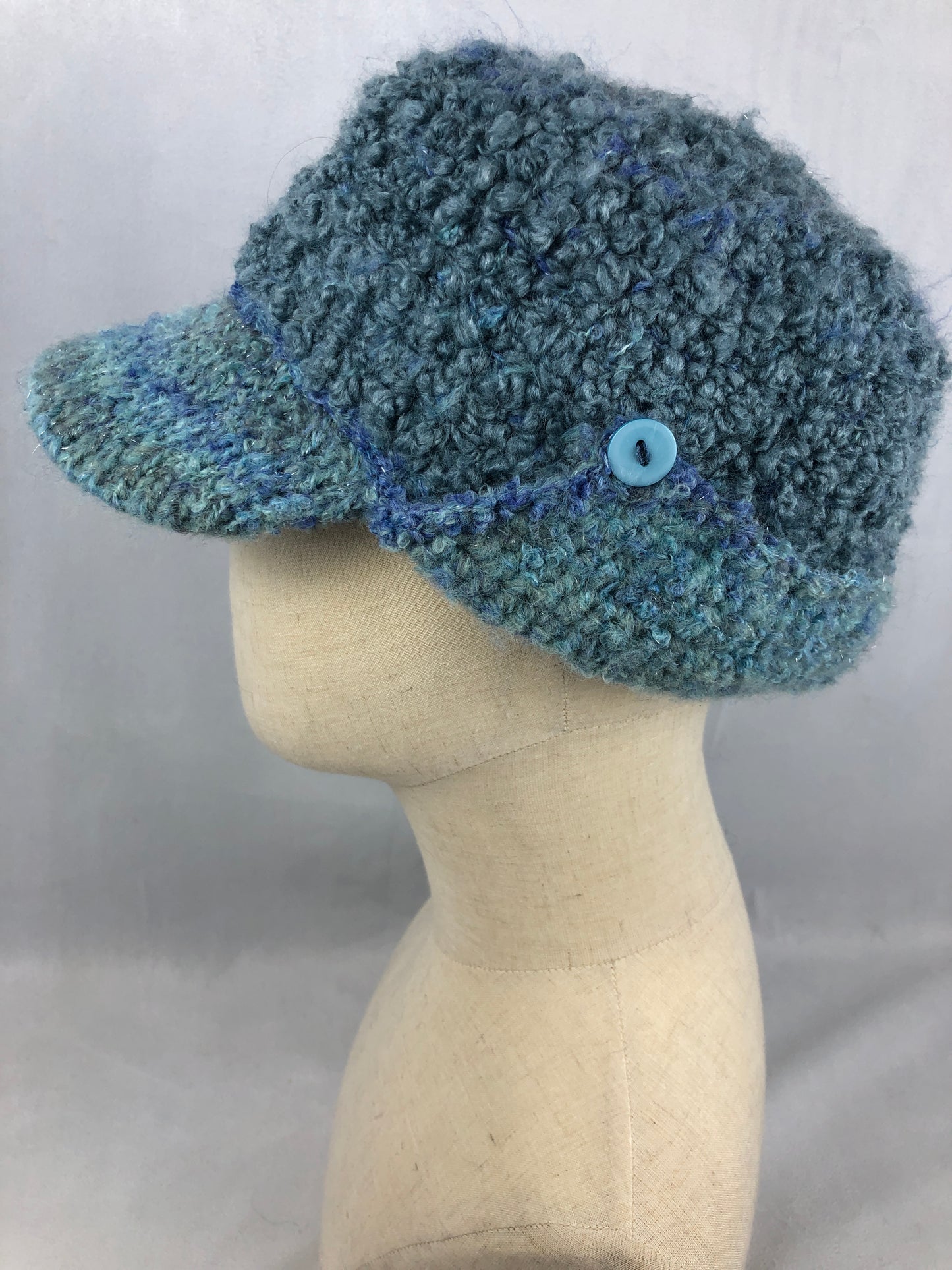 Blue flaps Ball cap