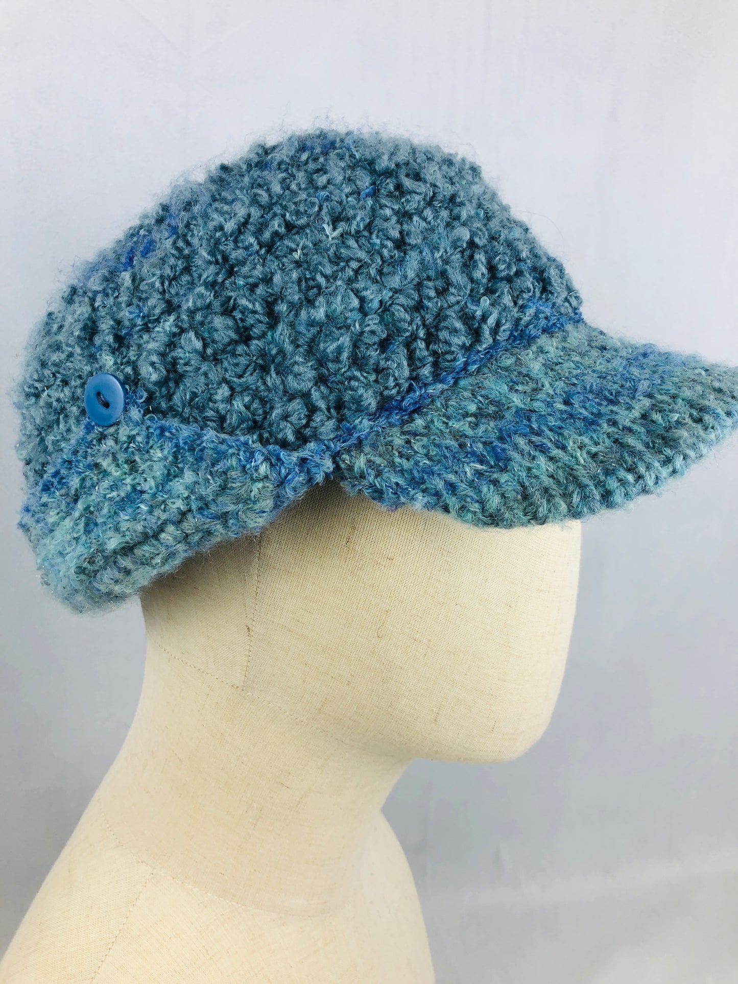 Blue flaps Ball cap