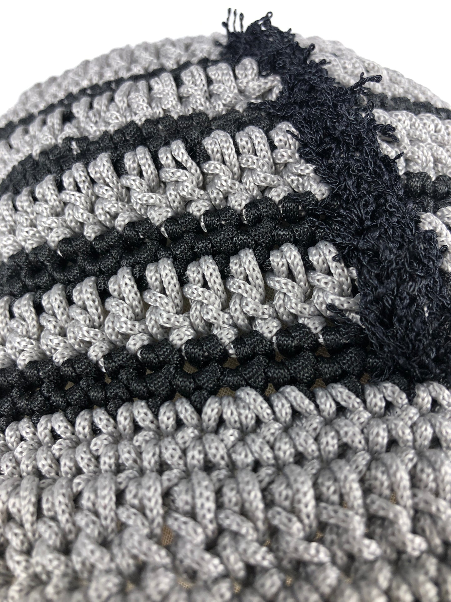 Grey stripe zebra bucket hat