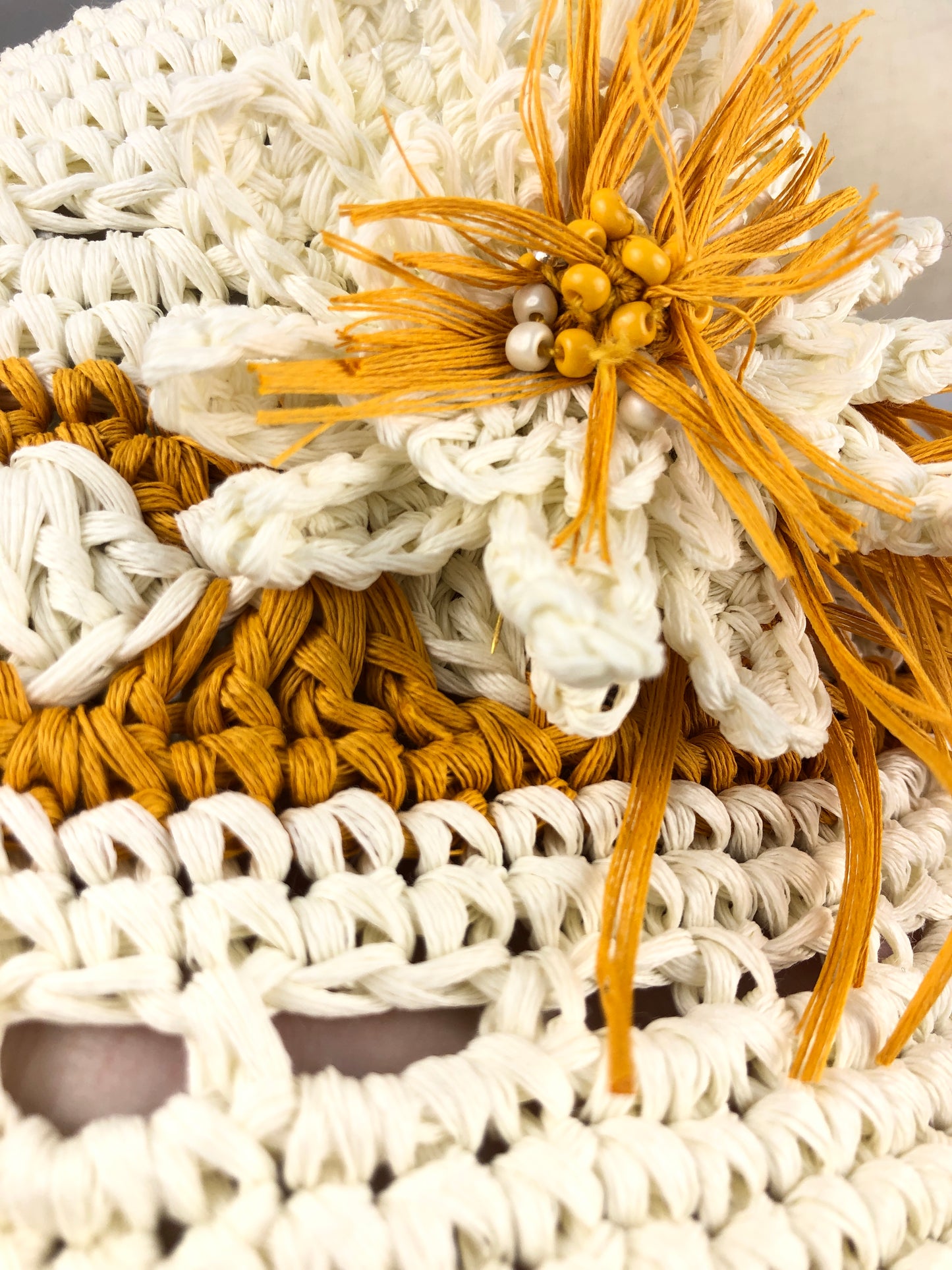 White yellow sun bucket