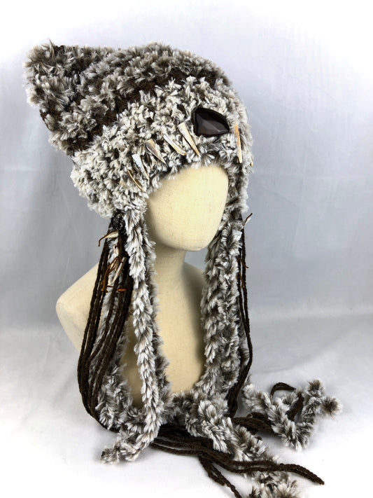 Saber-toother cat hat