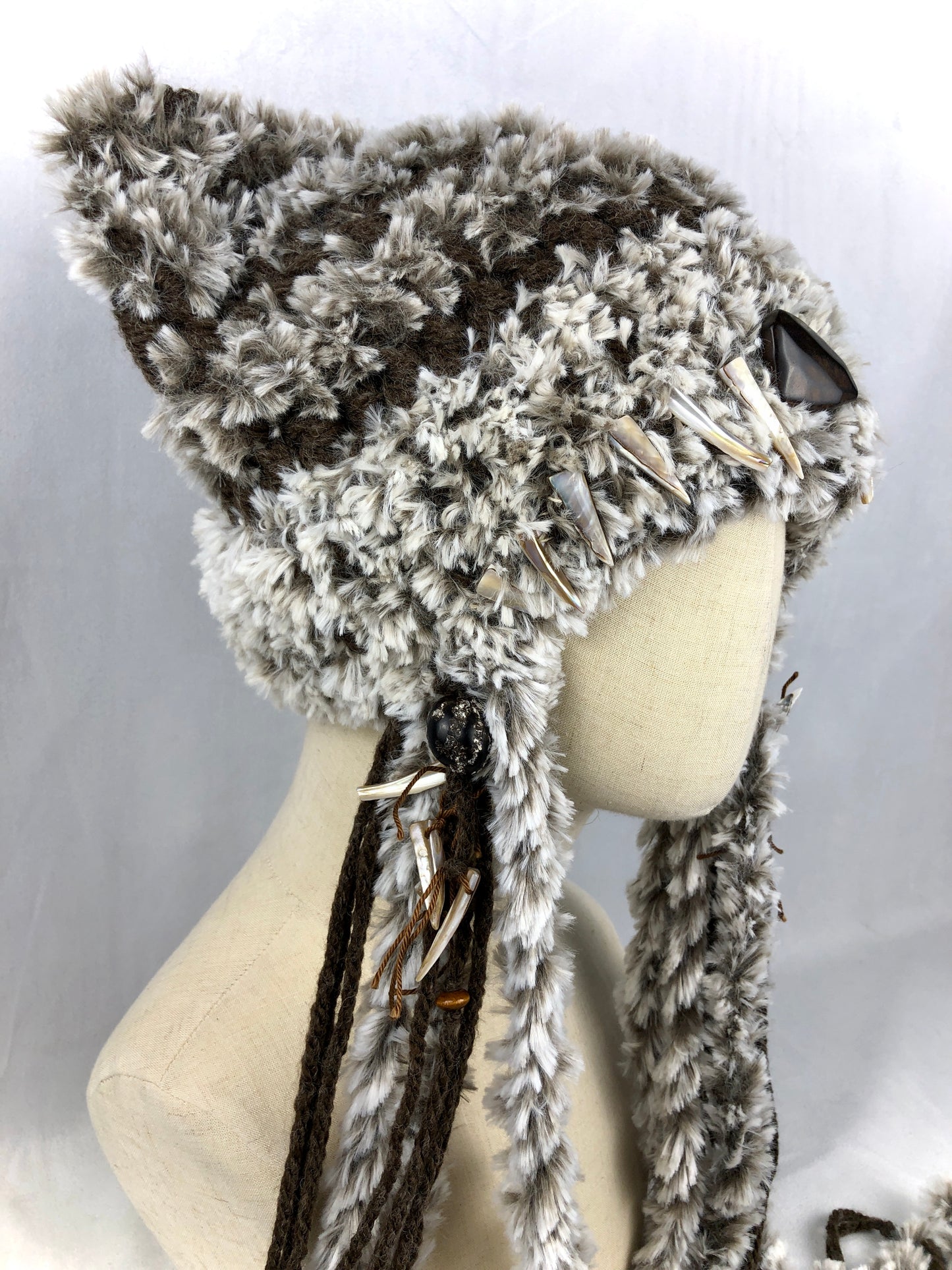 Saber-toother cat hat