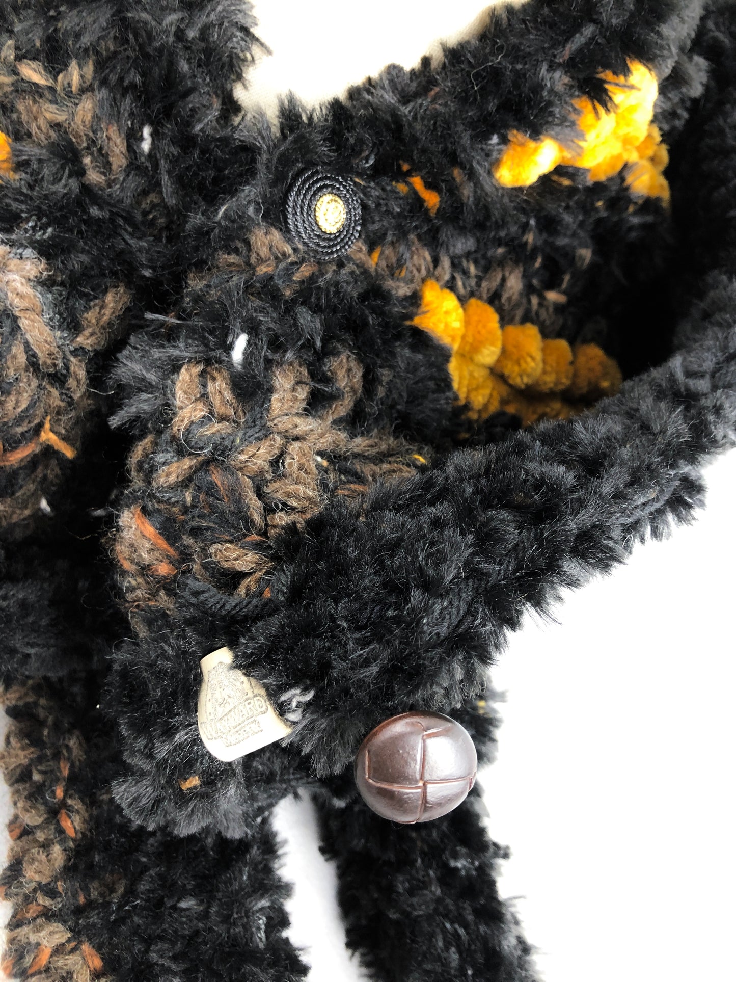Bee hood scarf hat