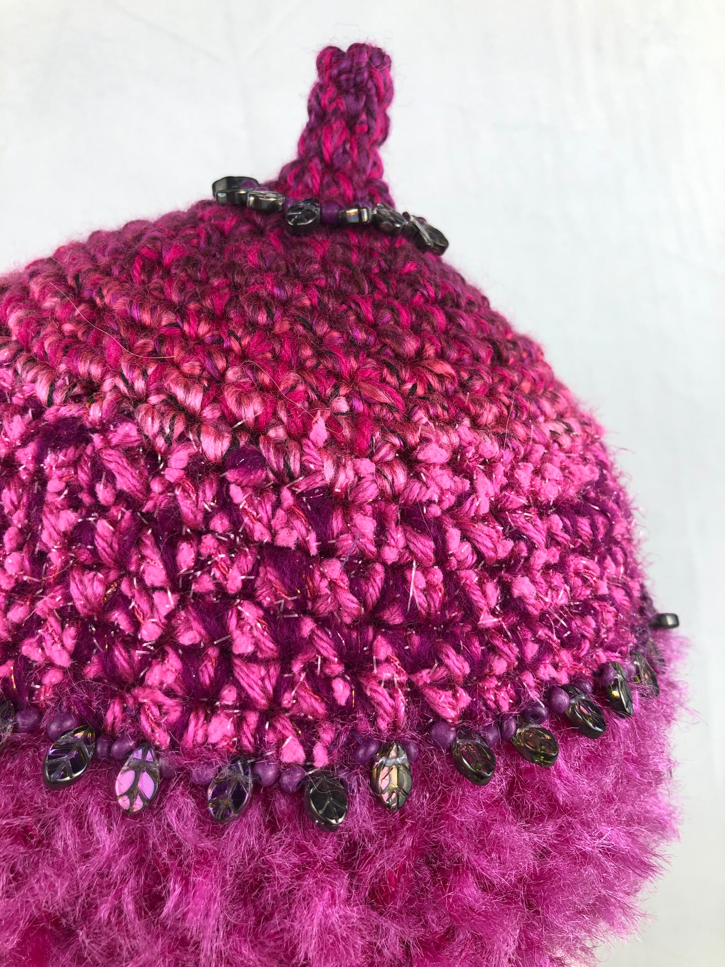 Pink cup hat