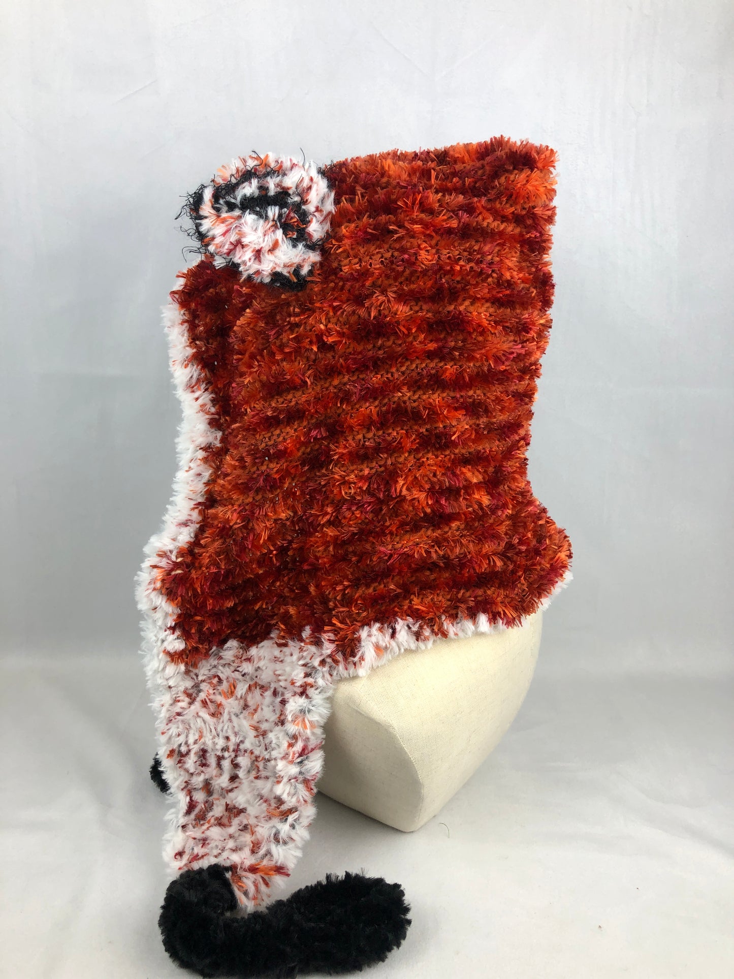 Fox hood hat