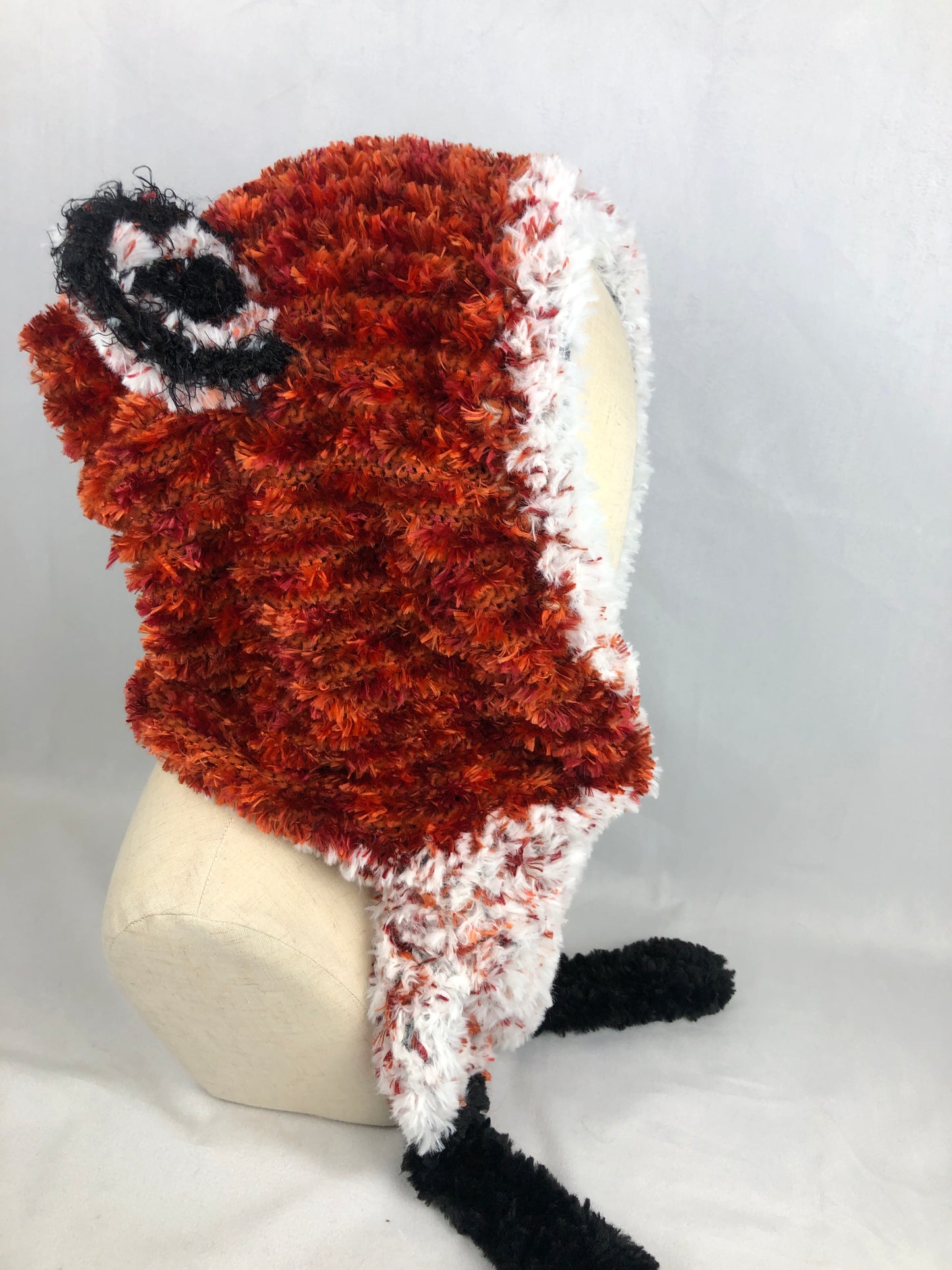 Fox hood hat