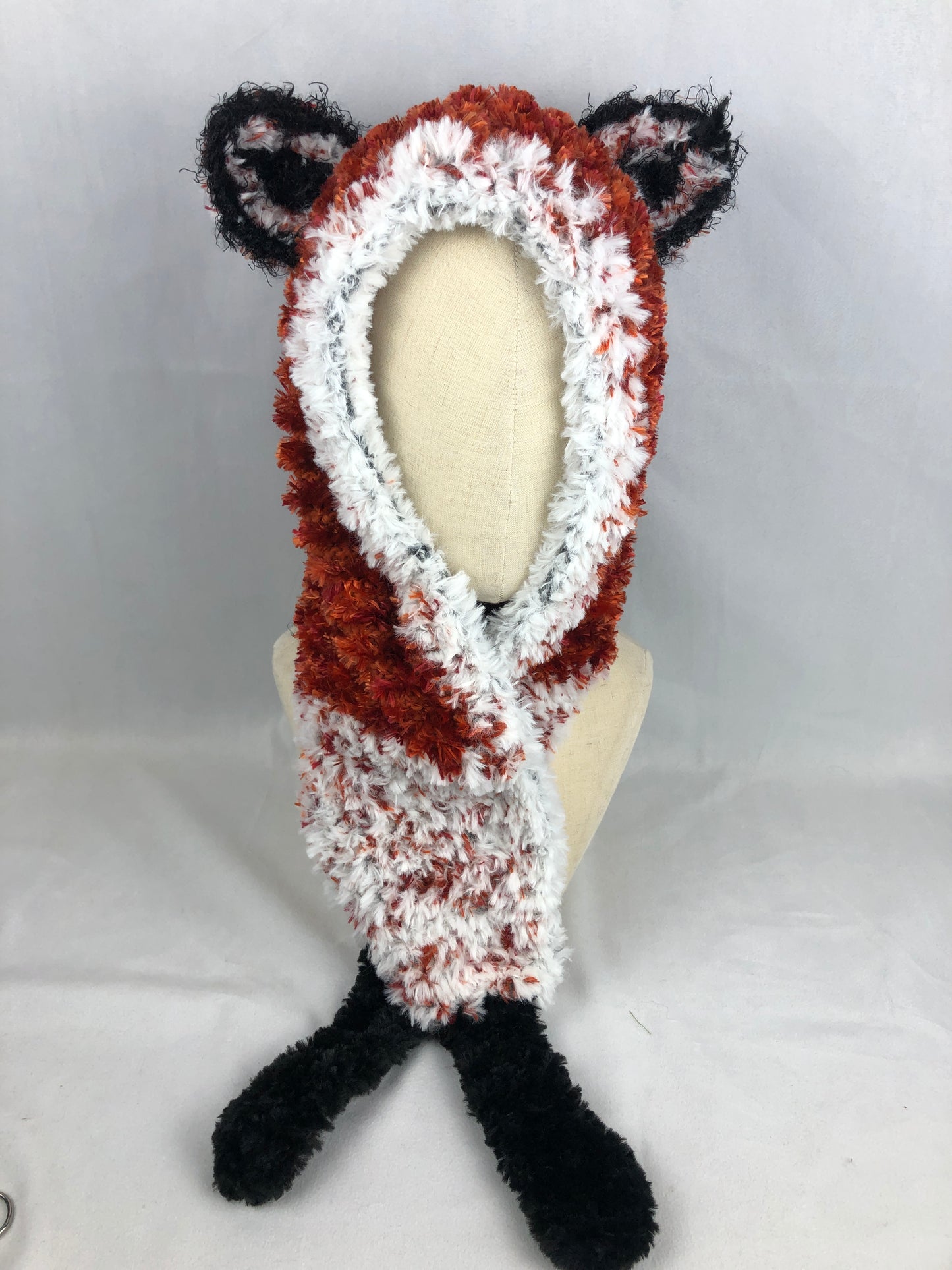 Fox hood hat