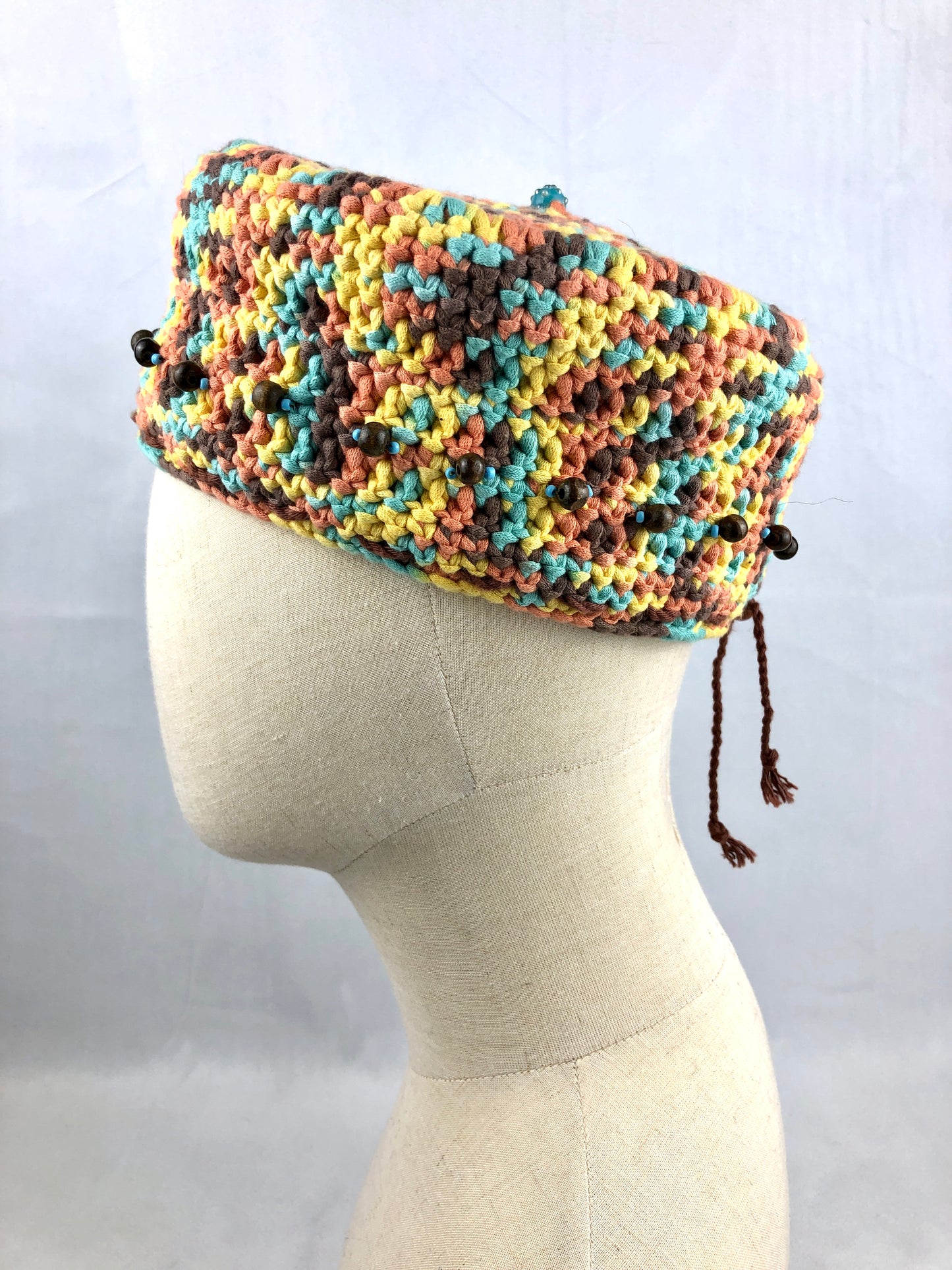 Colourful kufi hat