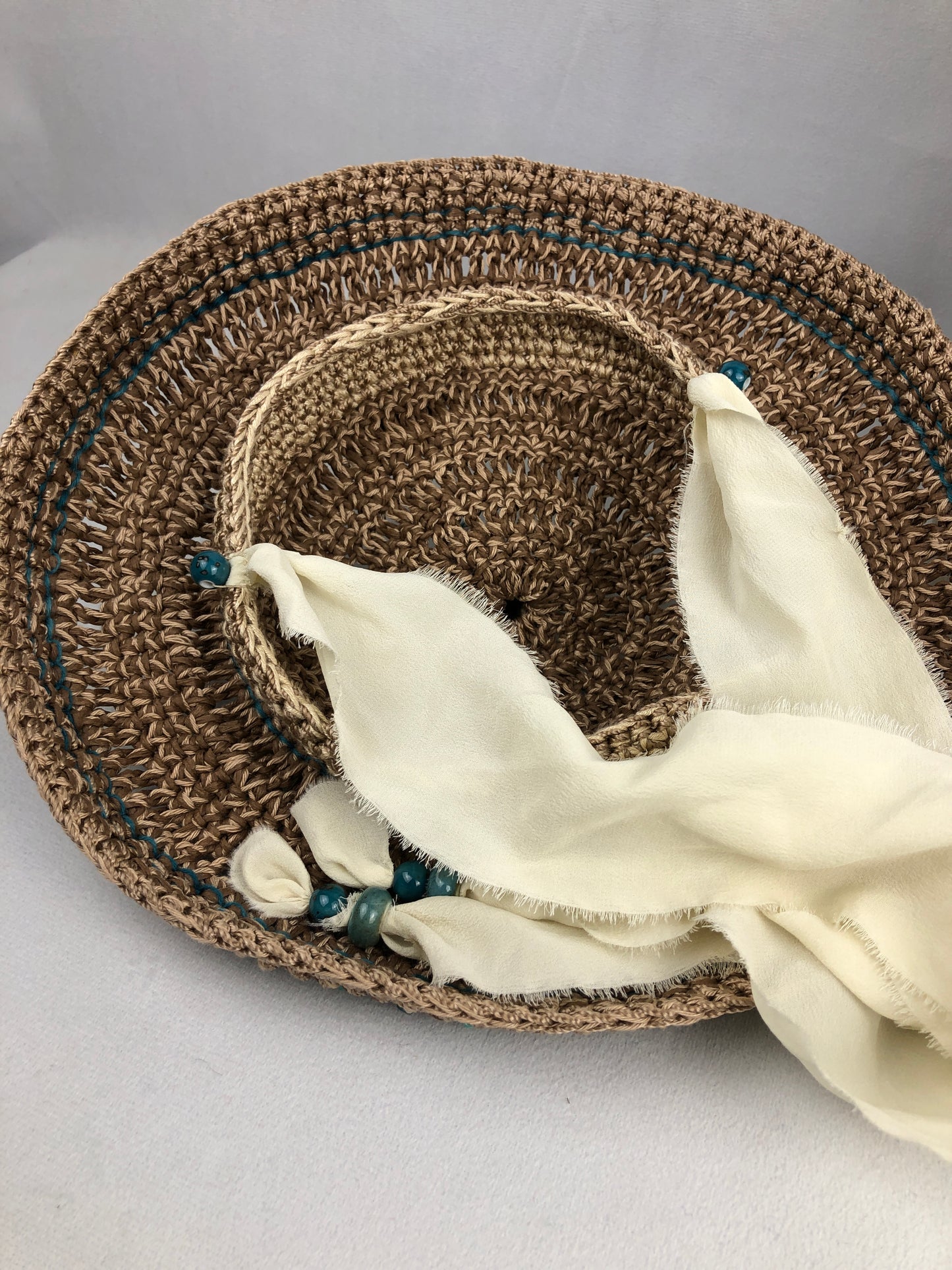 Cartwheel-conical umbrella sun hat