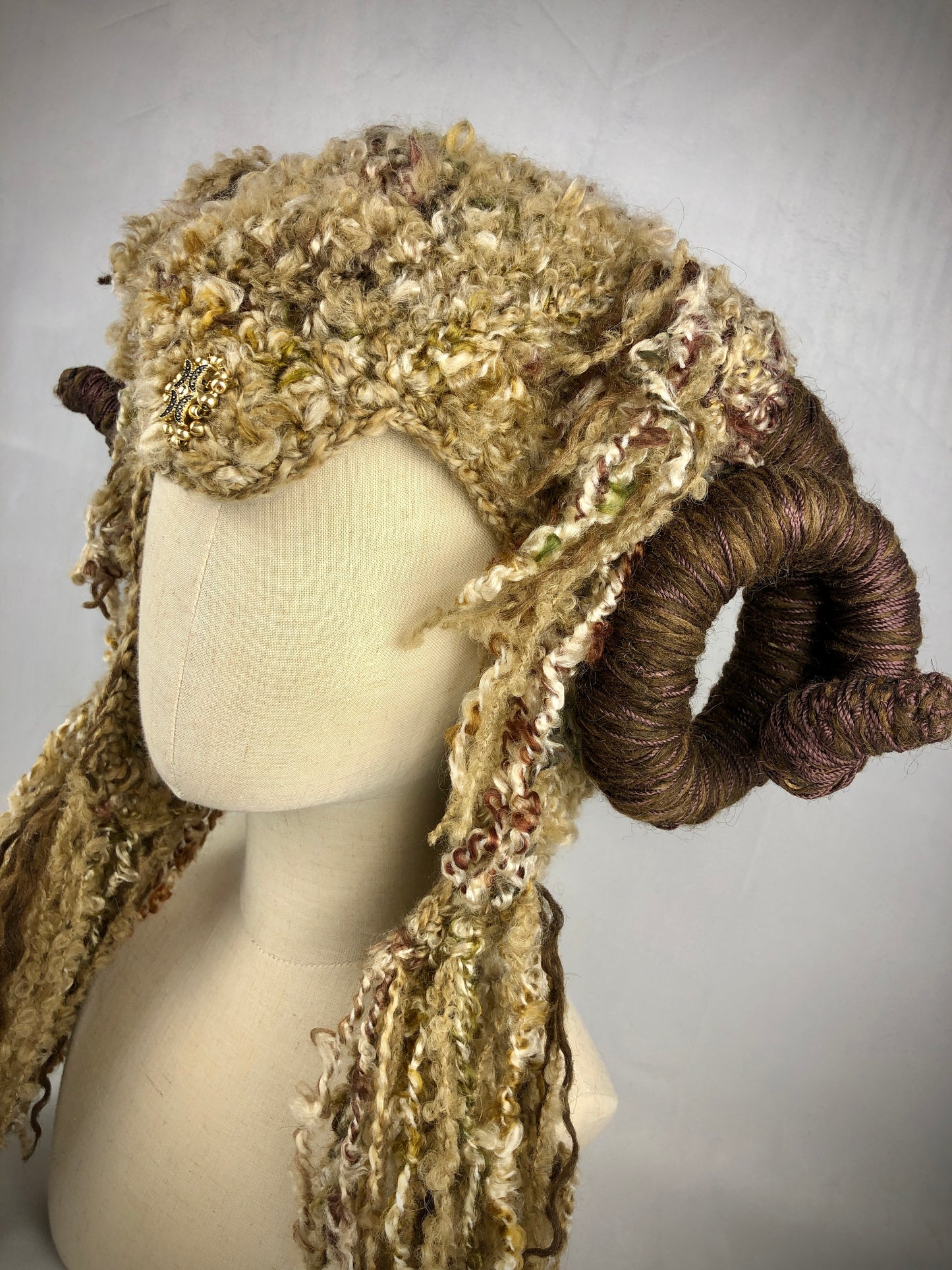 Golden Faun hat Goat hat