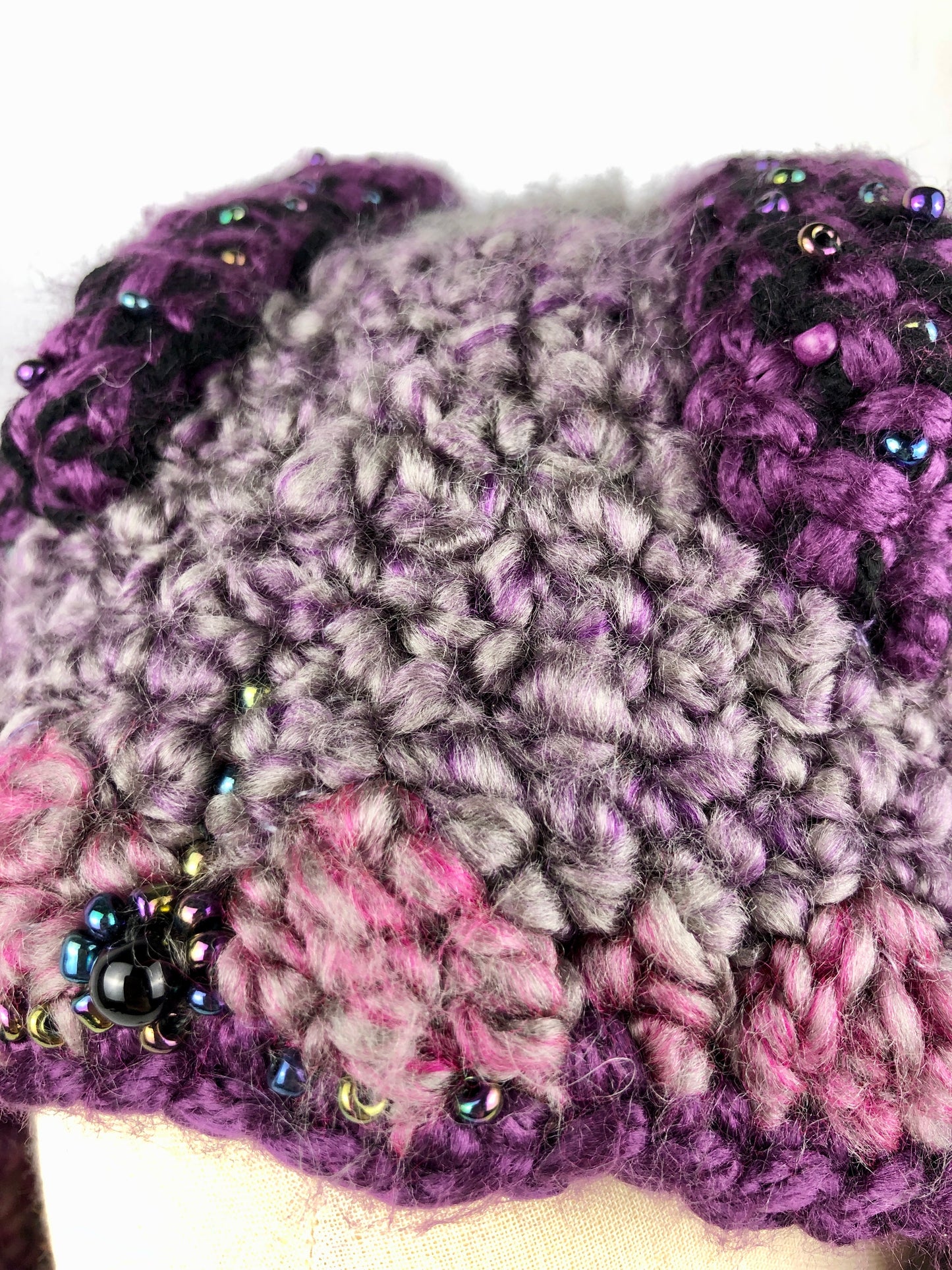 Purple magic ram hat