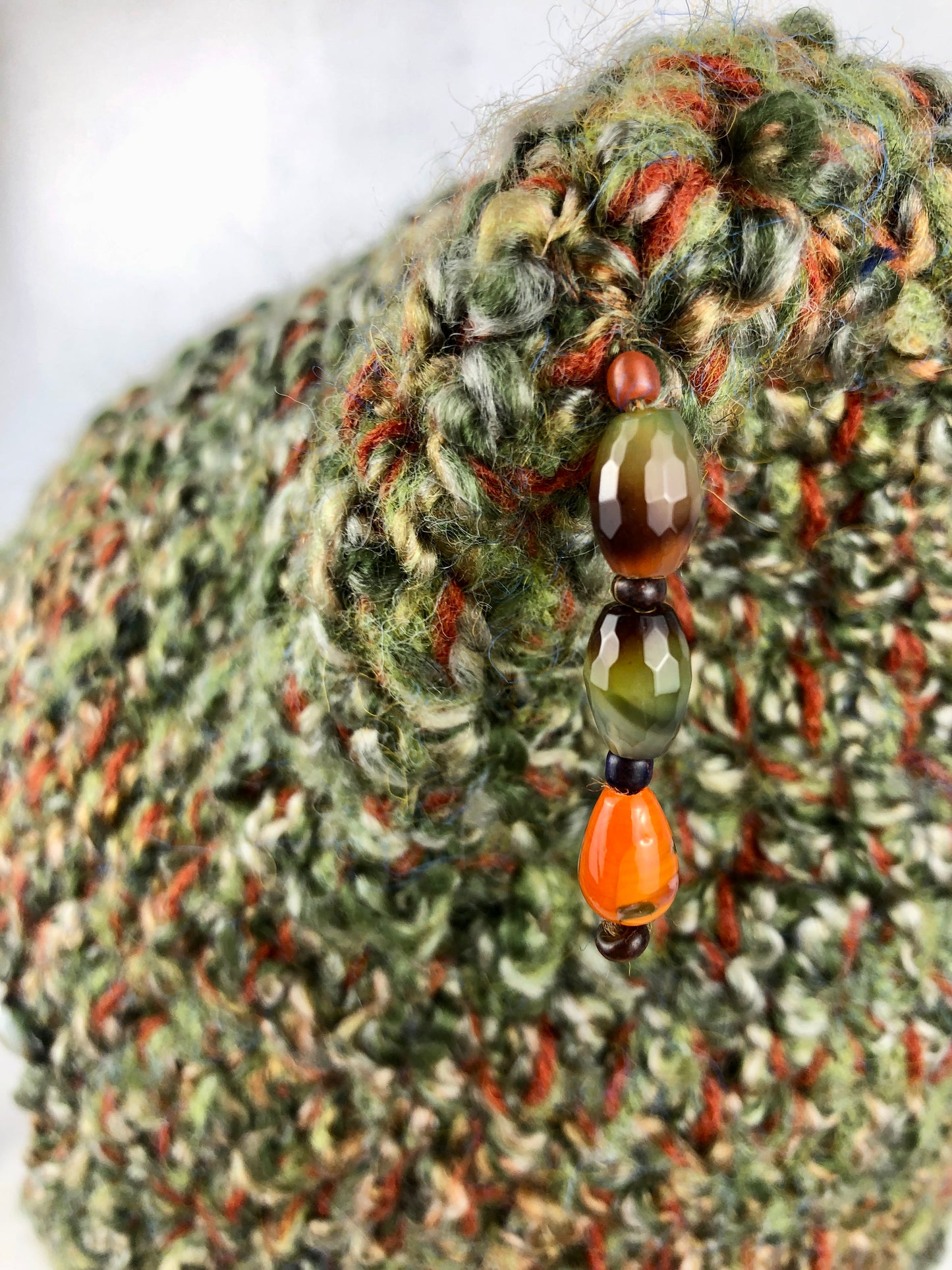 Olive brown Juster earflaps  hat