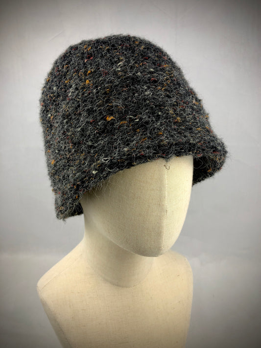 Oversize fit wool beanie toque hat