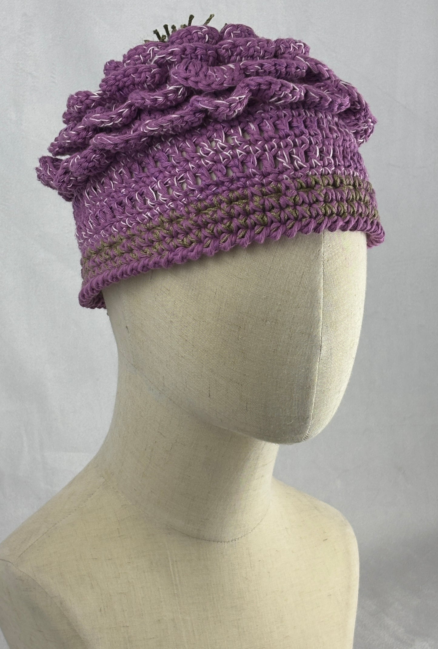 Pink Peony hat