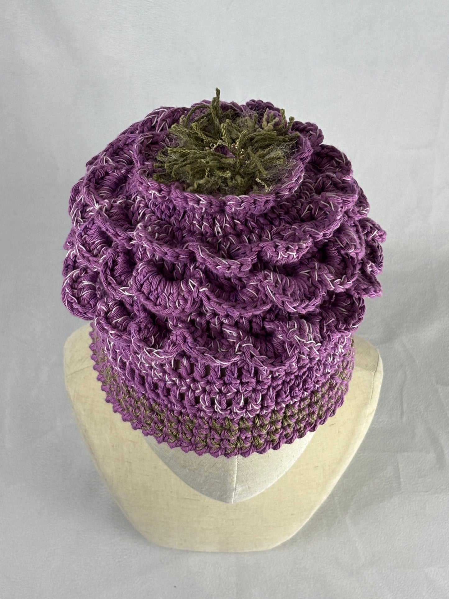 Pink Peony hat