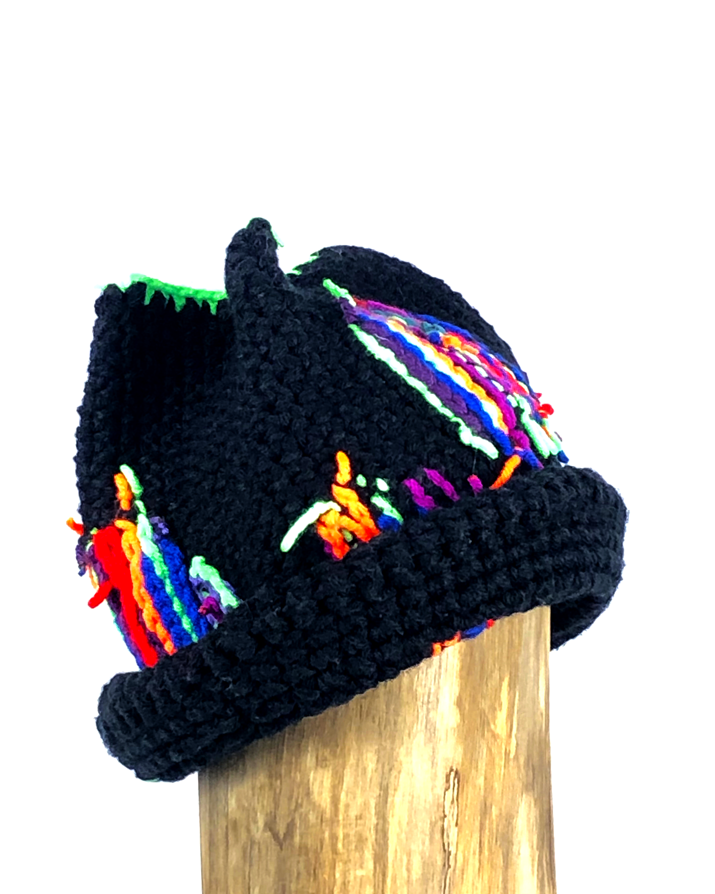 Neon on Black Toque