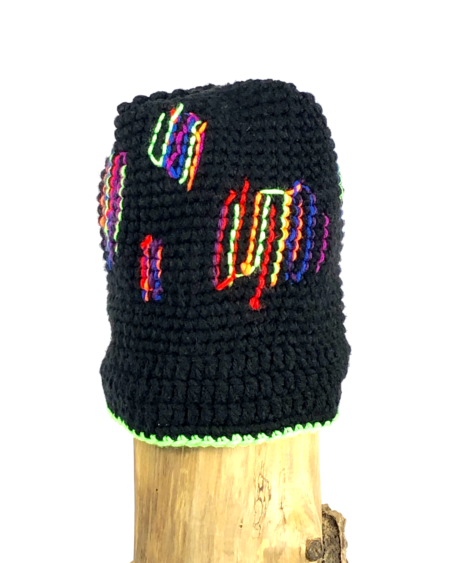 Neon on Black Toque