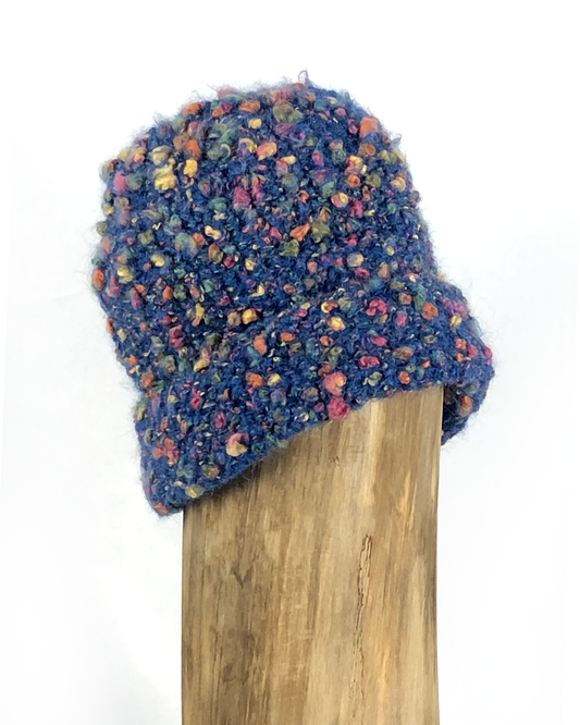 Blue Boucle Toque