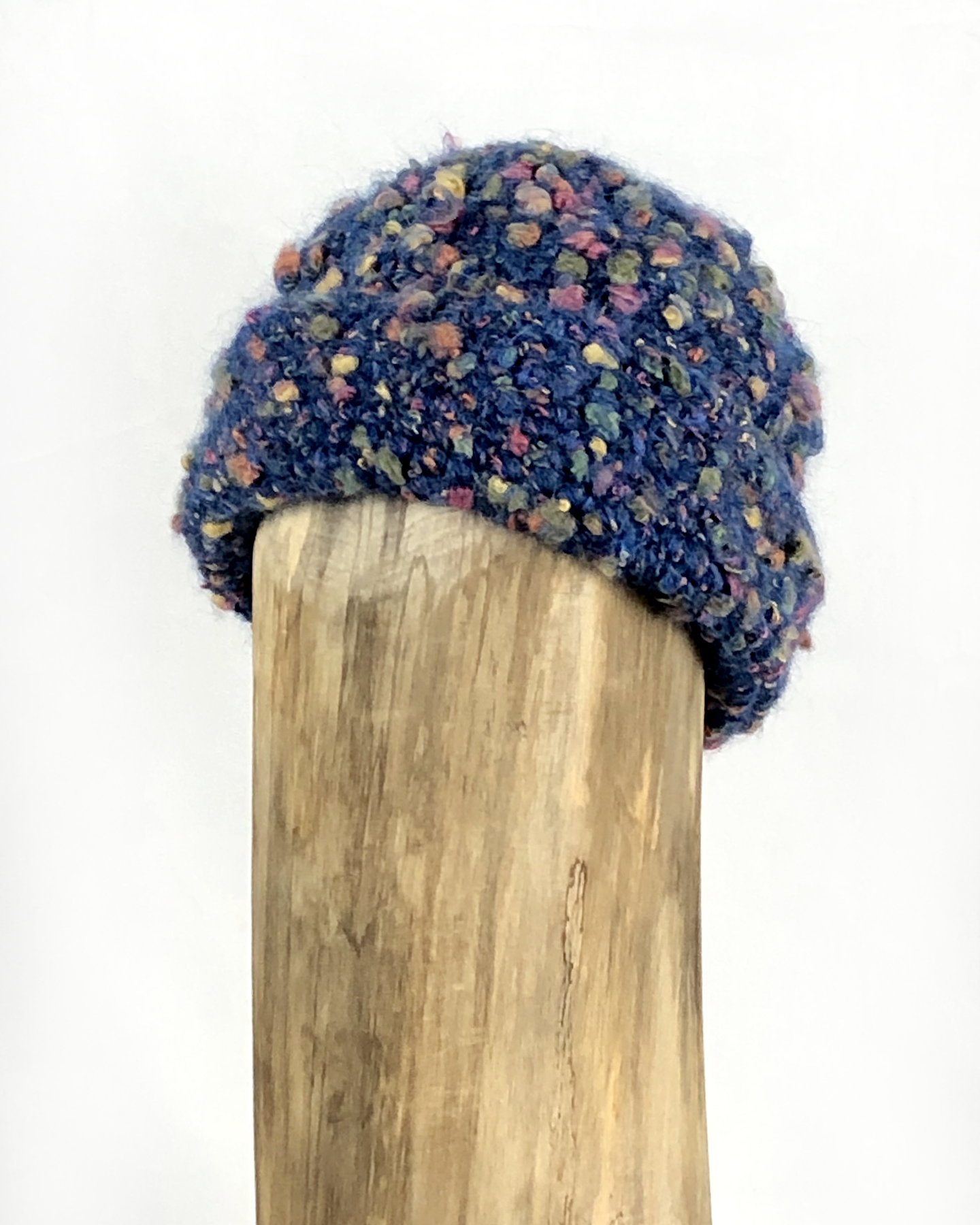 Blue Boucle Toque